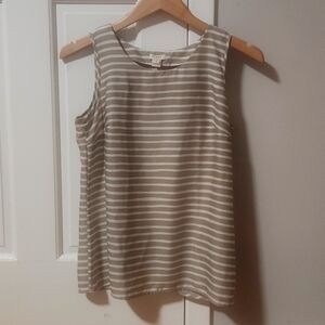 J Crew striped tank